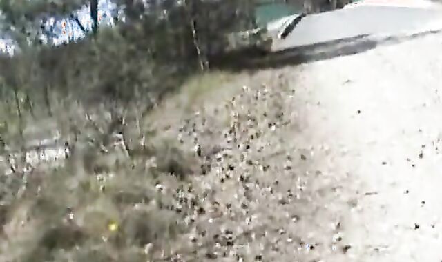 Outdoor Handjob Overlooking the Highway