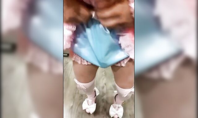 Asian Sissy's Small Cock Caged 2
