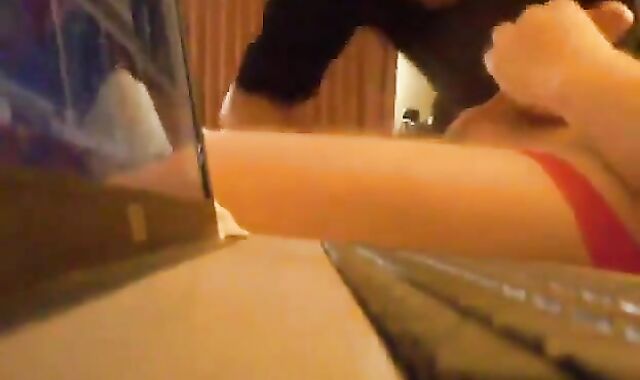 Room Service Catches a Str8 Daddy 2