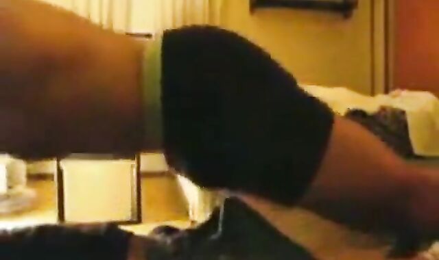 Big-Cock Hunk and Twink: Boner Test