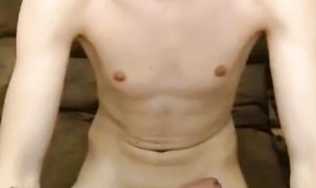 Twink's Amateur Handjob and Cum Tribute Dream