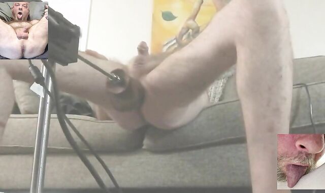 Exposure whore Christopher Allen Foster fucked by machine