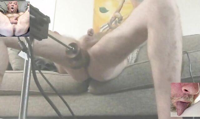 Exposure whore Christopher Allen Foster fucked by machine