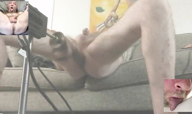 Exposure whore Christopher Allen Foster fucked by machine