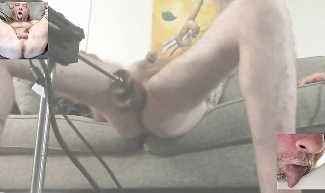 Exposure whore Christopher Allen Foster fucked by machine