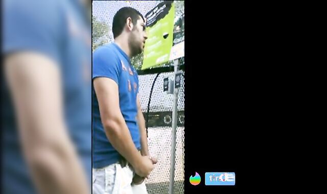 Home Depot Bear Jacks Off in the Garden Center