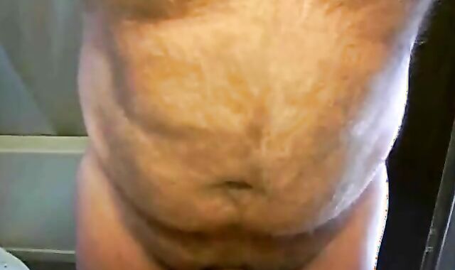 Hairy Daddy Plays with His Sex Toy 2