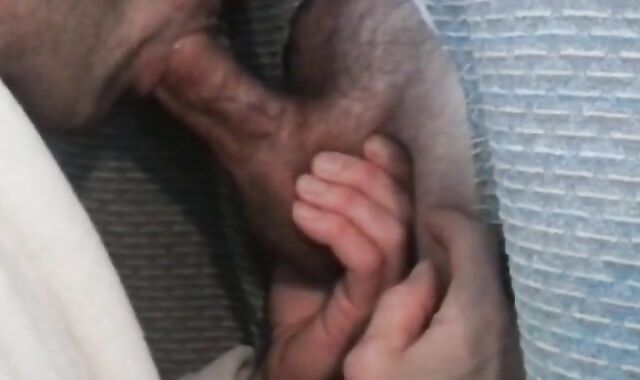 Amateur Glory Hole Blowjob with Big Cock