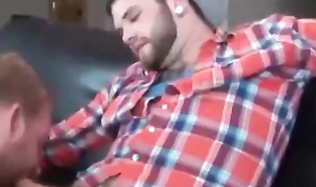 Straight Guy Gets Serviced by a Daddy