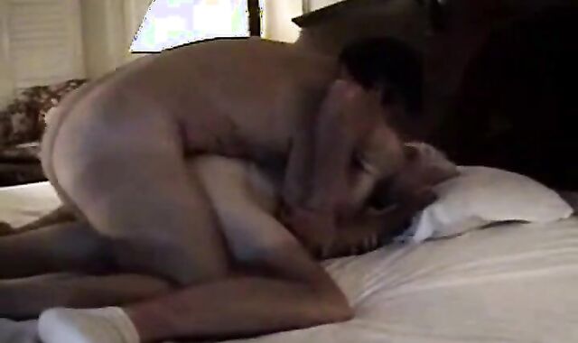 Grandpa Sucks and Takes Huge Cock Bareback