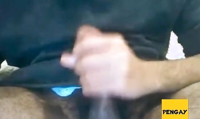 Big-Cock British Stud Strokes and Shoots 2