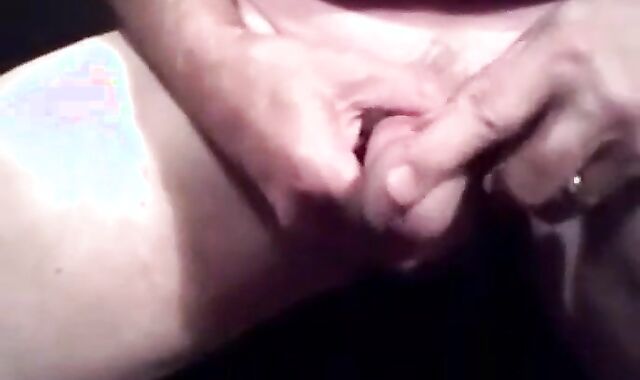 Grandpa with Big Cock Wanks and Cums