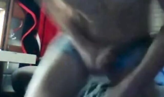 Twink Jacks Off In His Dorm Room