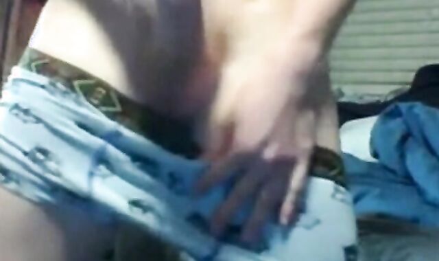 Twink Jacks Off In His Dorm Room