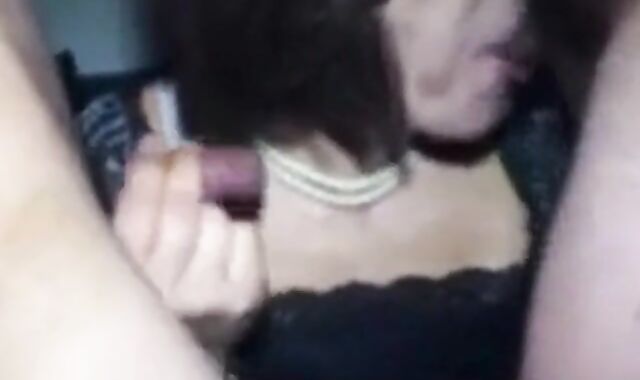 Mature Asian Crossdresser Sucks Two Cocks