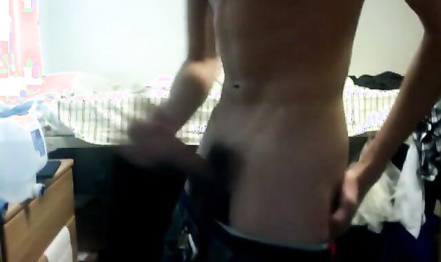 Roommate's Gone, Time to Jerk Off!