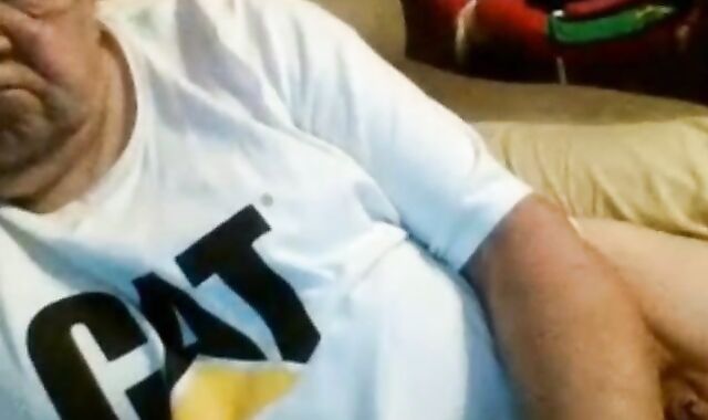 Daddy Strokes on Webcam