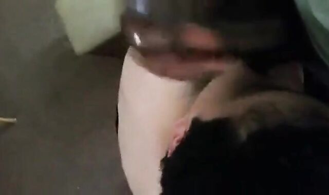 Big Cock Interracial Amateur Fucks Lil' Twink Bruno