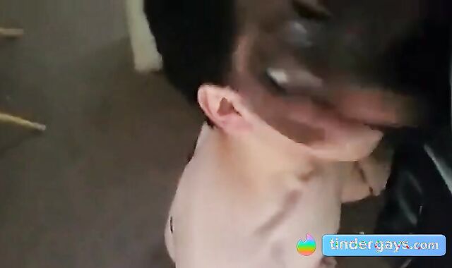 Big Cock Interracial Amateur Fucks Lil' Twink Bruno