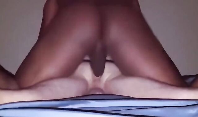 BIG BLACK COCK Wrecks Milky pair Part 1 spycam-voyeur Upscaled