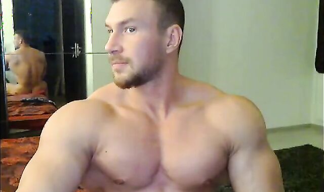 Milky Muscle guy With good trunk Flashes Off