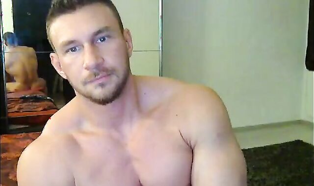 Milky Muscle guy With good trunk Flashes Off