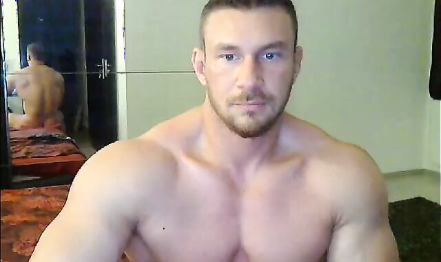 Milky Muscle guy With good trunk Flashes Off