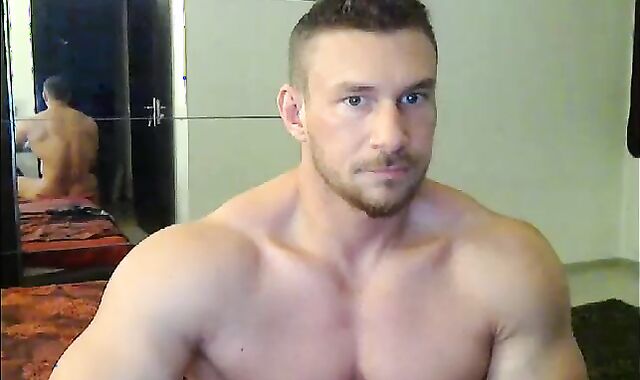 Milky Muscle guy With good trunk Flashes Off