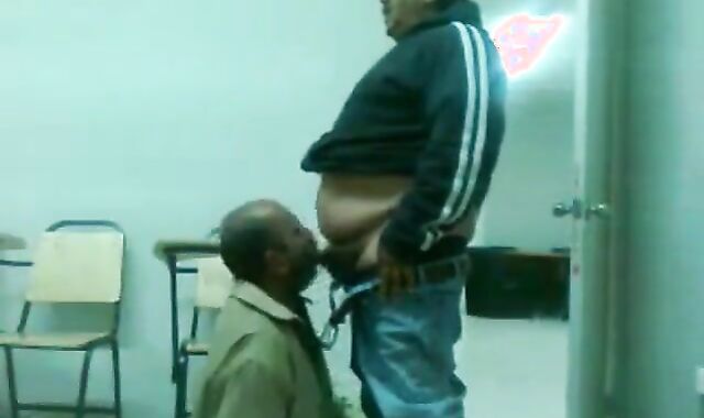 Fat Daddy Bear Sucks Chub