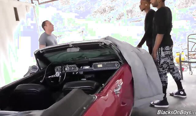 2 darksome 18 age teenies Buying A Camper And tearing up Its Milky Proprietor