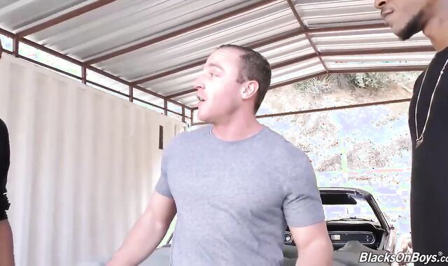 2 darksome 18 age teenies Buying A Camper And tearing up Its Milky Proprietor