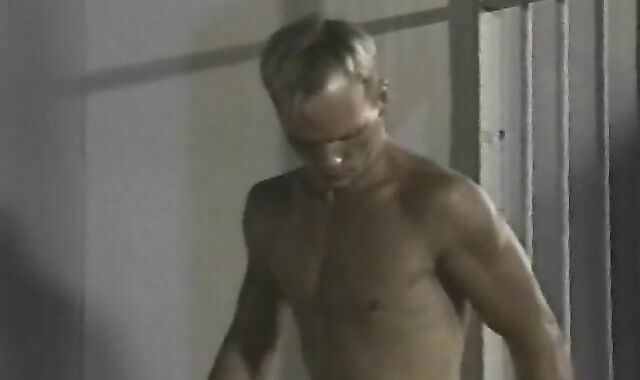 Getting his a-hole crew-plowed in the slammer