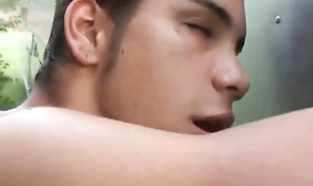 banging in the forest