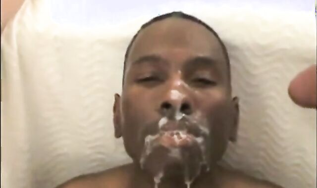 darksome youngster Sunk With Milky goo