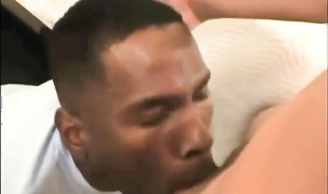 darksome youngster Sunk With Milky goo