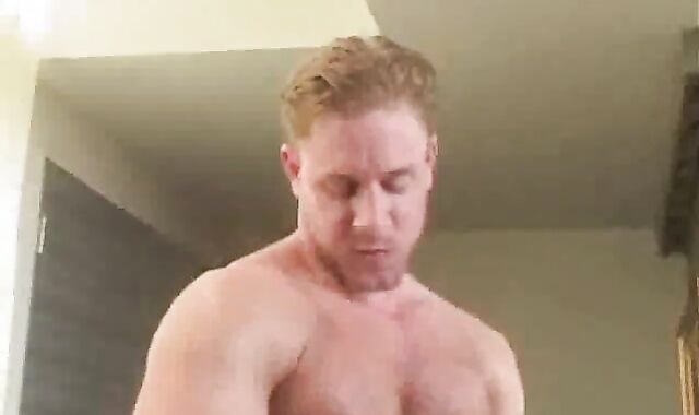 good ash-blonde With gigantic spear tempted Me