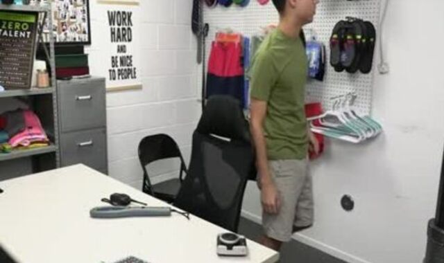 Haunt Rivers And Troy Harlow Caught Shoplifting And Jammed By BIG BLACK COCK