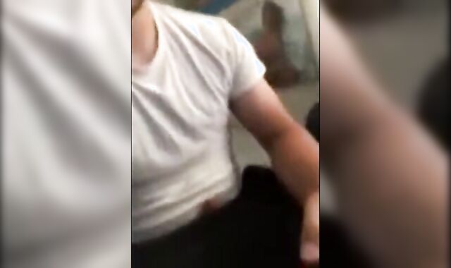 Skinny Amateur Hunk Sucks Cock