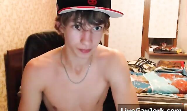 A cute-looking PLATINUM-BLONDE ON THE TABOURET 2