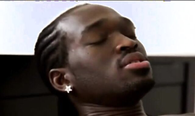 Milky nubile Takes giant darksome prick nude