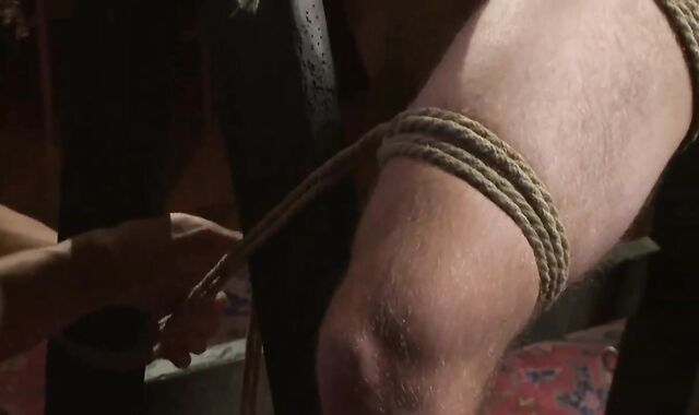 Platinum-blonde bondman