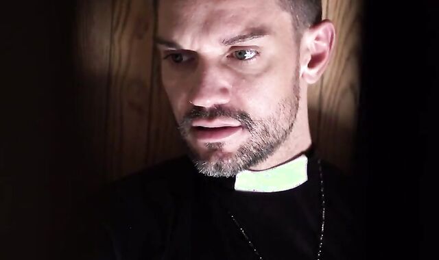 Catholic youngster Edward Terrant Confessing Sins To Priest