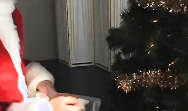 Santa Claus Is JIZZING To Town