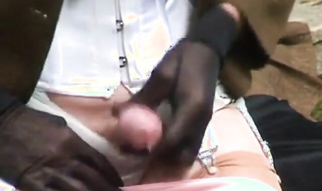 Crossdressing Fun: Lover Watches Him with Panties