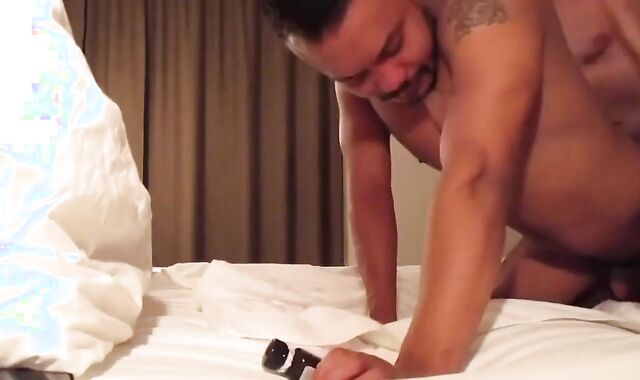 chinese Chooses Milky Dad wet