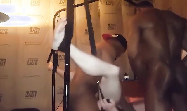 Milky Bottom Demolished In Sling spycam-voyeur Upscaled