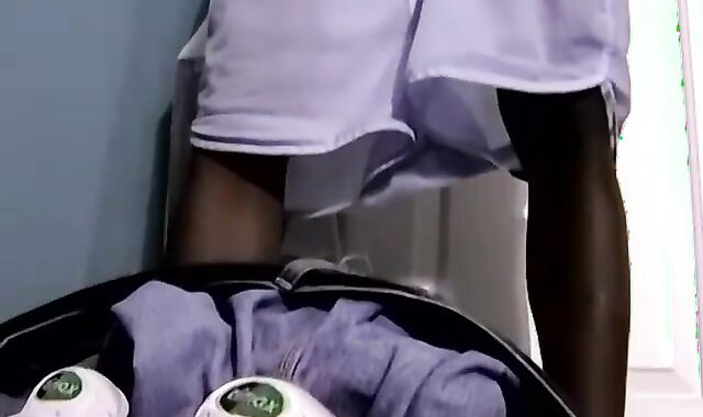 elegant dark-hued man J beat Masturbates Out A ginormous Milky Fountain