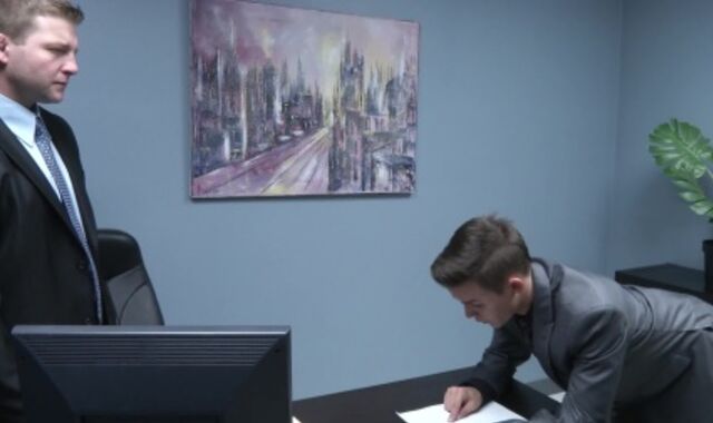 The Assistant spycam-voyeur bang