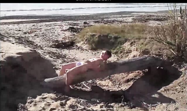 Adam Hardy At The Beach Big