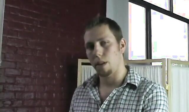 TREVOR Milks His Knob Until It Pumps out spycam:D